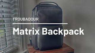 Troubadour Matrix Backpack Review - Great Tech Bag for the Office!