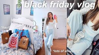 black friday shopping vlog ️️  *vlogmas day 1*