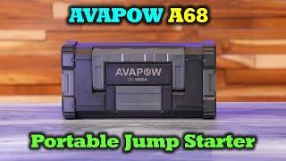 AVAPOW A68 6000A Jump Starter - Full Unboxing and Review