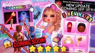 *NEW* UPDATE *CONFIRMED* To RELEASE In LESS THAN A WEEK! 3 NEW *CODES*, & 5 NEW *HAIRS* In DTI! 