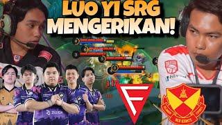 LUO YI SRG MENAKUTKAN !! TAPI KOK MALAH ......... SRG VS FALCON BO1 - SWISS STAGE DAY 3