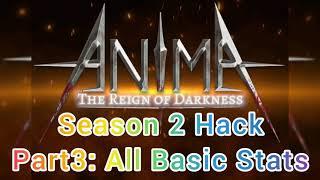 AnimA ARPG Online Ver2.6.7 Hack - Part 3 : All Basic Stats