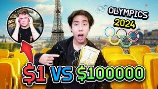 $1 VS $100,000 Olympic Ticket