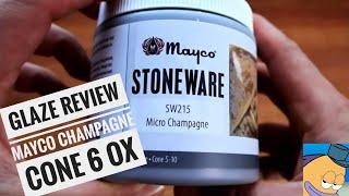 Glaze review - Mayco Micro champagne cone 6 ox