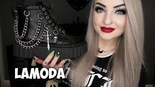 HUGE Lamoda Shoe Haul & Try on! - Gothic Shoes Unboxing - Lunalily