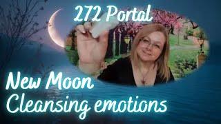 New Moon portal activation for clearing negative emotions. February 27th 2025