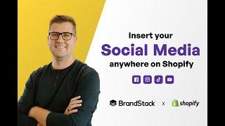 Add "Social Media Icons" anywhere on your Shopify website