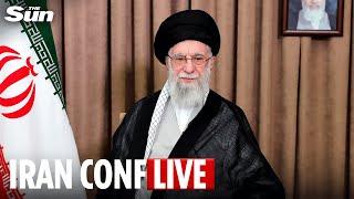 LIVE: Iran gives press conference in response to US bombing