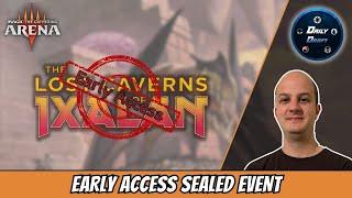 MTG Arena Early Access Event! | LCI Sealed WITH Gameplay! | Lost Caverns of Ixalan