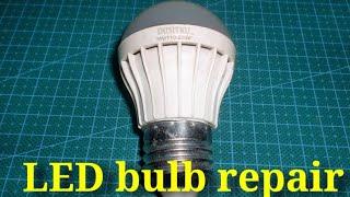 LED bulb repair at home sinhala|easy relair