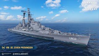 ЭТОТ КОРАБЛЬ МЫ БУДЕМ СТРОИТЬ НА ВЕРФИ - De Zeven Provincien World of Warships