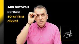 Alın botoksu sonrası sorunlara DİKKAT - Op. Dr. Orhan Murat Özdemir