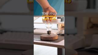 Temu Finds: Levitating Light Bulb