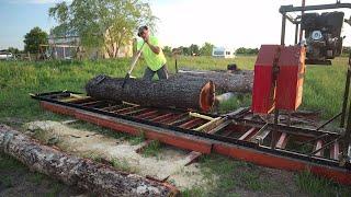 Beautiful Log Held A Terrible Secret For Forty Years: Sawmill Vlog