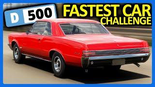 Forza Horizon 5 : FASTEST D Class Car Challenge!!