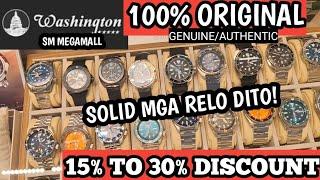 WOW! 15% to 30% DISCOUNT NGAYON sa WASHINGTON SM MEGAMALL / JUNE 19, 2025 #trending  #watch #viral