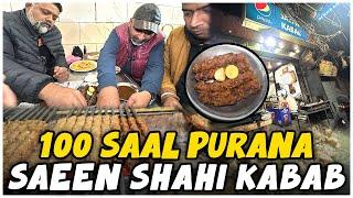 100 Saal Purana Saeen Shahi Kabab | Mochi Gate Lahore | Who Is Mubeen