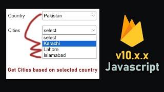 Get Firebase Data into HTML Select Element (or) Select Tag | Realtime DB
