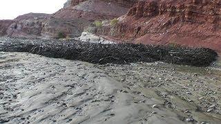 Amazing Flash Flood / Debris Flow Southern Utah HD