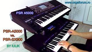 YAMAHA PSR A5000 VS SX900