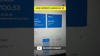 40k/day Traffic AdSense live  earning proof Google AdSense earning  call9325830612 - blogger Hemant