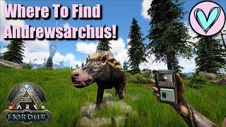 Where To Find Andrewsarchus! || Ark Fjordur! Spawn Locations!