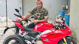 THE ONE AND ONLY BIKE IN INDIA || DUCATI V4 || HARLEY DAVIDSON 