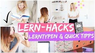 LERN HACKS + QUICK TIPPS I Welcher LERNTYP BIST DU? I Back To School