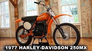 THE LAST NEW 1977 HARLEY-DAVIDSON MX250 FOR SALE IN THE USA