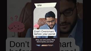 Deepak Sir Corrected Her.. UPSC Mock Interview by SPM IAS Academy|AIR 156 UPSC 2024| #studybooster
