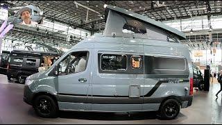 Hymer Free S 600 Campus RV Camper Van Hymercar Mercedes Camping car walkaround + interior V2333