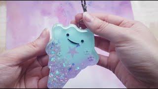 Watch Me Resin #40 | Custom Mint and Lavender Ditto Shaker | Seriously Creative | Resin Timelapse