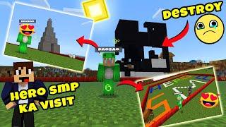 I Secretly Visit Our Hero Smp And This Happend! | Hero Smp | Daosao Gamers