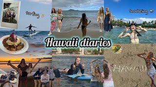 Hawaii Honolulu diaries  #1‍️ Surfing, snorkeling, beach ️ Exchange year 24/25