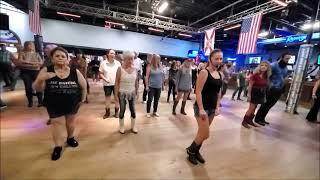 Wrong Side of the Truck Bed Line Dance By Cathy Snow Lesson With Trish At Renegades On 7 11 24