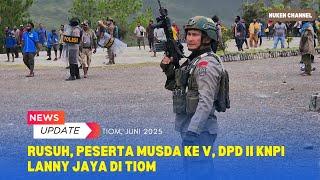 Detik-Detik Kerusuhan Peserta Sidang Musda ke V, DPD II KNPI Lanny Jaya di Tiom 2025