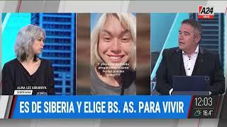  Alina, la tiktoker siberiana enamorada de Buenos Aires: ¿Qué es lo que más le gusta de Argentina?