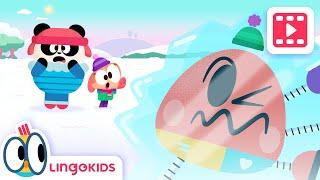 BABY BOT  Snow Bot ️ Cartoons for Kids | Lingokids Baby Bot S1. E7