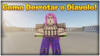 Como Derrotar o Diavolo no YBA - Tutorial | Your Bizarre Adventure