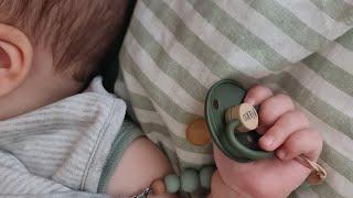 timestamped evening routine with 6 children