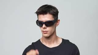 OhO Sunshine Brave 4K camera sunglasses with polarized lens