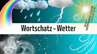 Learn German - Vocabulary: Weather