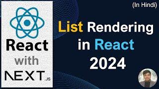 React Js Tutorial #6 List Rendering in React Js | React List Rendering