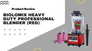 BioloMix Heavy Duty Professional Blender | BioloMix A8700 Blender | Commercial Grade Blender review