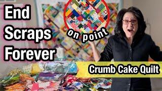 ️ How To Make A CRUMB CAKE Quilt FREE PATTERN