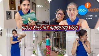 Morning Routine Vlog | Manifested a BIG Opportunity , Morning skin care Shower Routine. what I ate