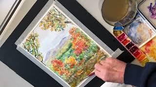 From Boring To Beautiful: Enhancing a Watercolor Painting