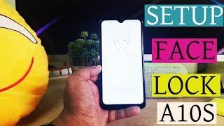 Samsung A10s: How to Setup Face Unlock