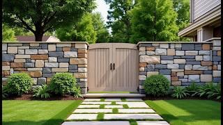 Best Decorative Stone Ideas to Elevate Your Front Fence Design in 2025!