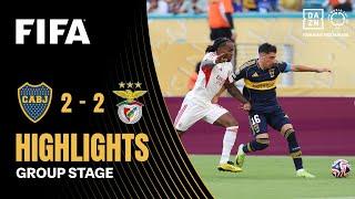 CA Boca Juniors vs SL Benfica Highlights | FIFA Club World Cup 2025